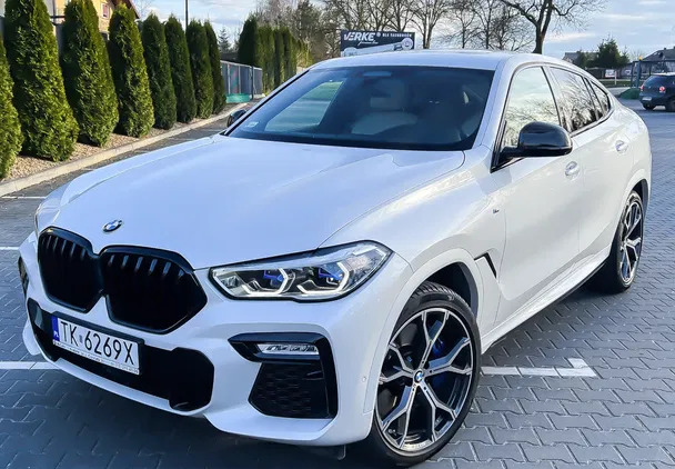 bmw x6 świętokrzyskie BMW X6 cena 395000 przebieg: 58000, rok produkcji 2020 z Chmielnik